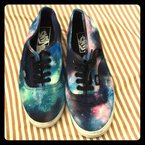 Vans Galaxy print Women’s 6.5